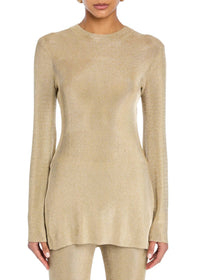 Ser.O.Ya - Ines Metallic Knit Top