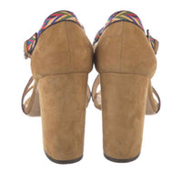 Valentino Garavani - Women's Suede Embroidered Sandals