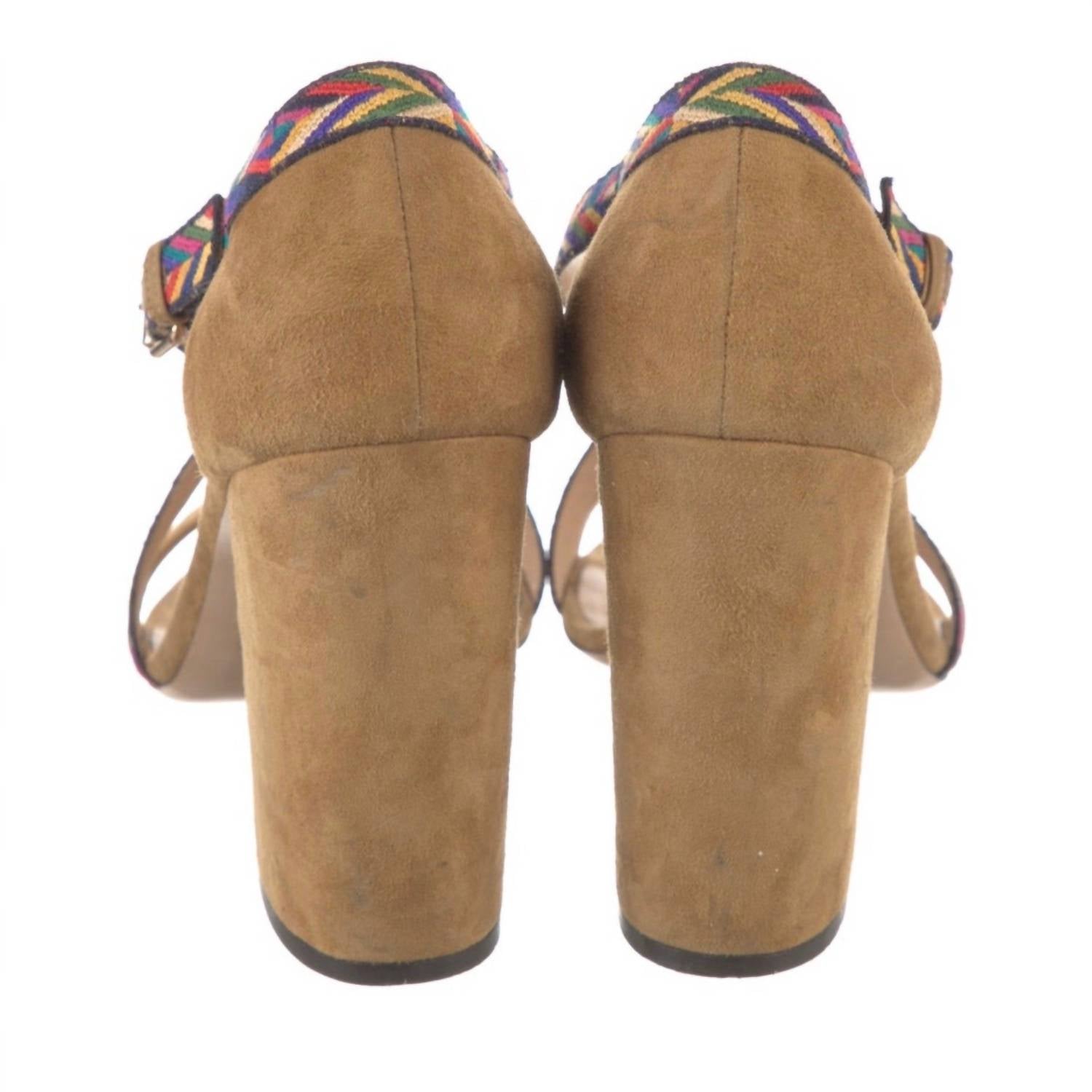 Valentino Garavani - Women's Suede Embroidered Sandals