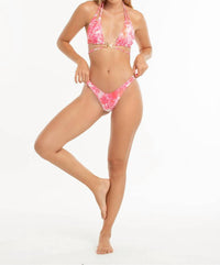 Steffany Milano - Printed Swimsuit With Hardware Set