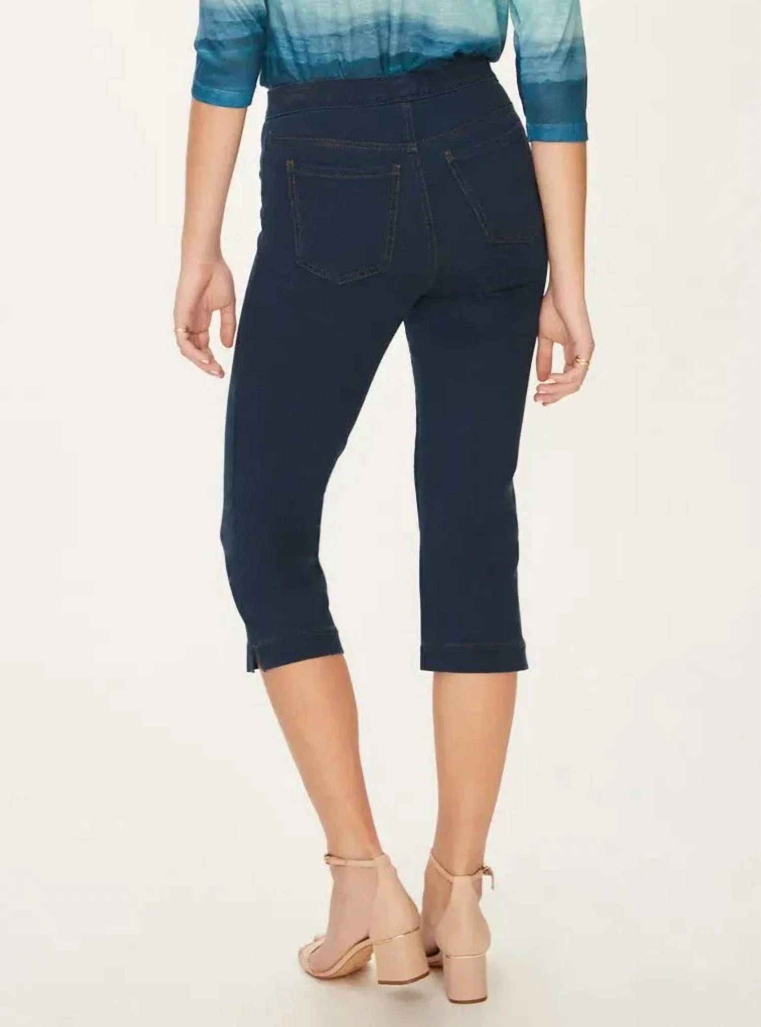 Fdj - Pull On Capri Pants