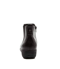 Ziera Women's Shanghai Xf Ankle Boots in black leather - women's shoe - view 5