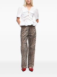 Ganni - Tie Strap Blouse