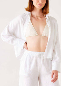 Mersea - Hermosa Linen Boxy Button-up