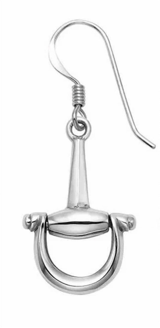 Westrian International - Women's Equestrian D Ring Snaffle Bit Earrings