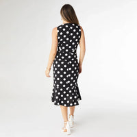 Coco + Carmen - Cynthia Sleeveless Polka Dot Dress