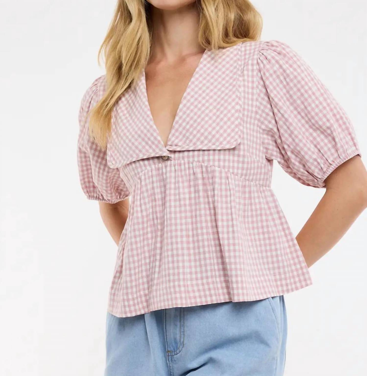 Wishlist - Collared In Confidence Top