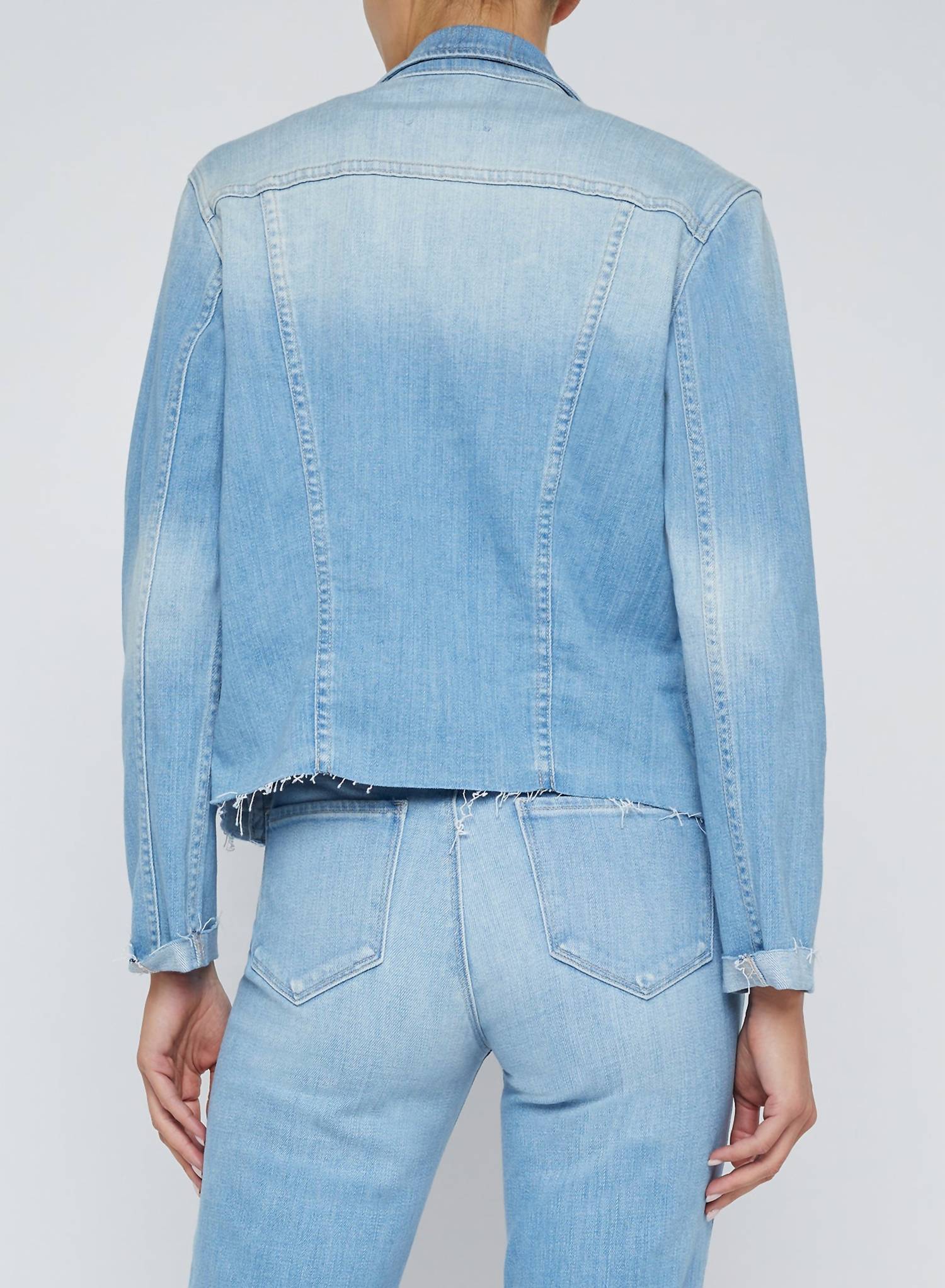 L'Agence - Janelle Slim Raw Jacket