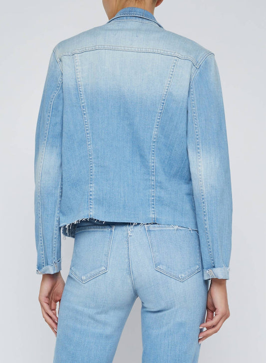 L'Agence - Janelle Slim Raw Jacket