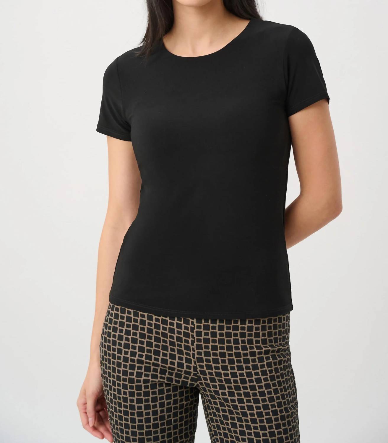 Joseph Ribkoff - Silky Knit Fitted T-shirt