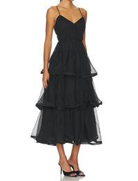 ASTR Theiria Dress in black - women's dress - detail view