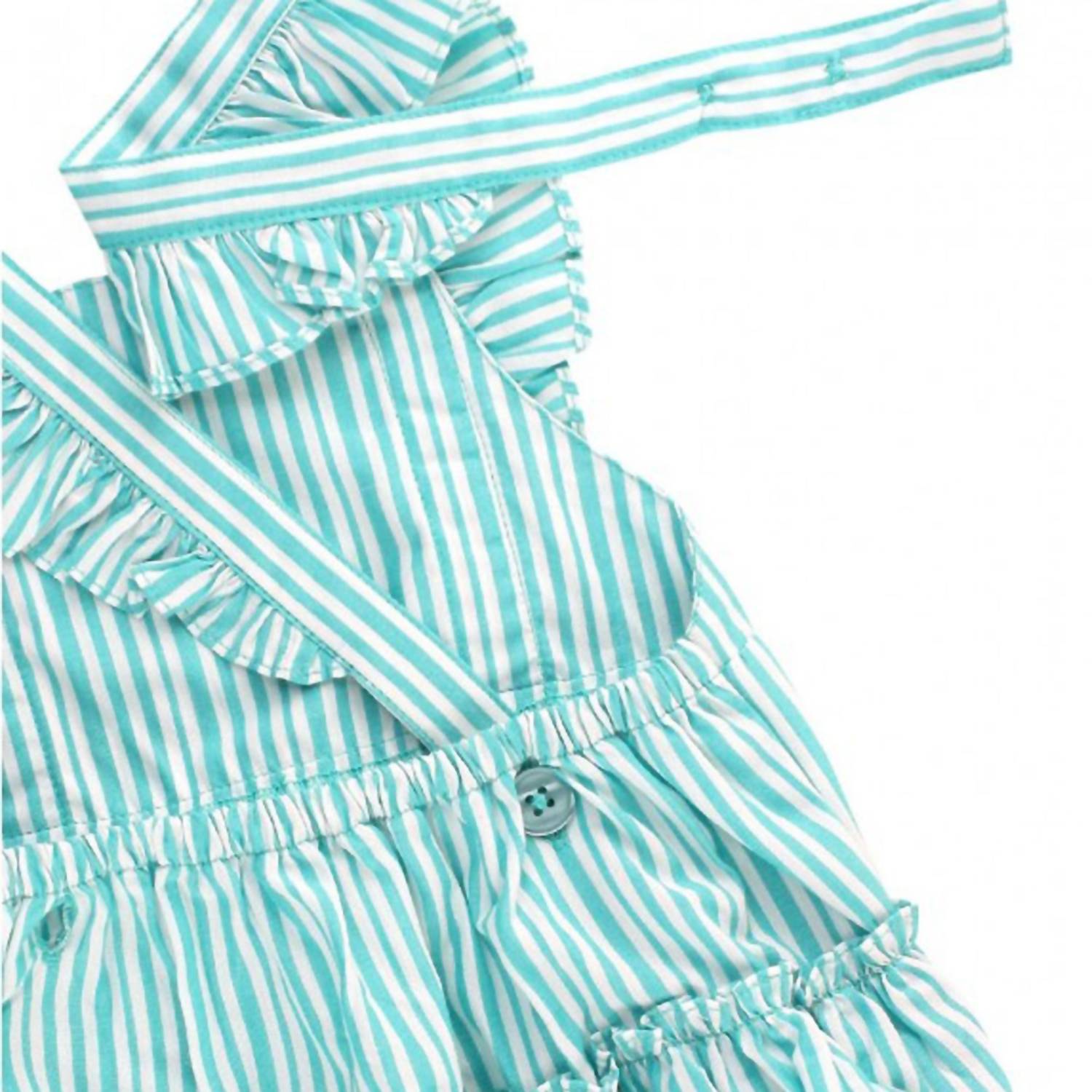 Rufflebutts - BELLA STRIPE BUBBLE ROMPER