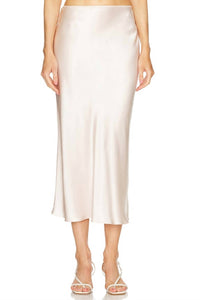 Sablyn - Miranda Bias Cut Silk Skirt