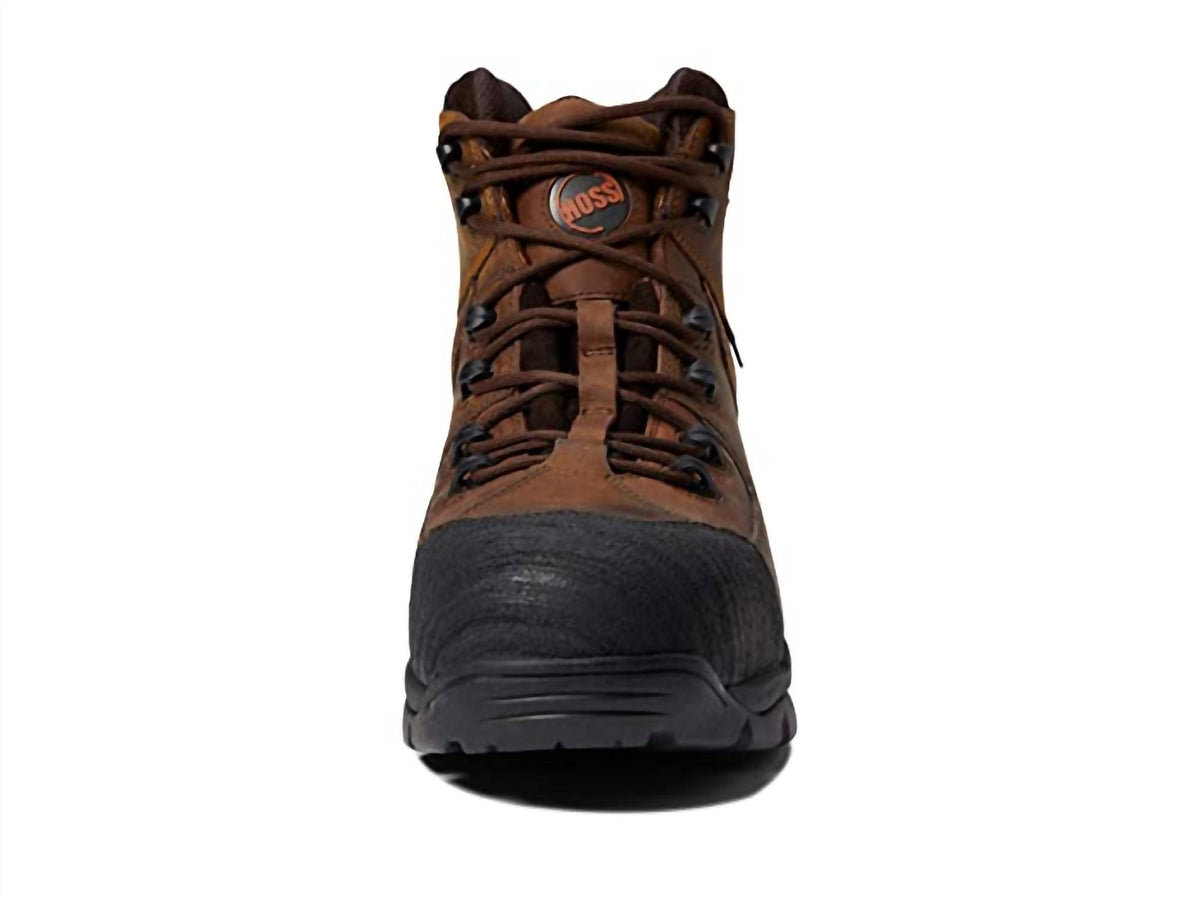 Hoss Boot Company - Men's Ridge Round Toe Work Boots