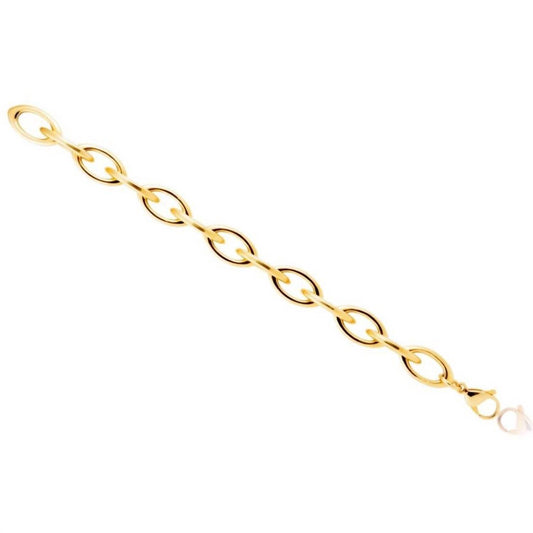 Sahira Jewelry Design - Women's Frankie Oval Link Bracelet