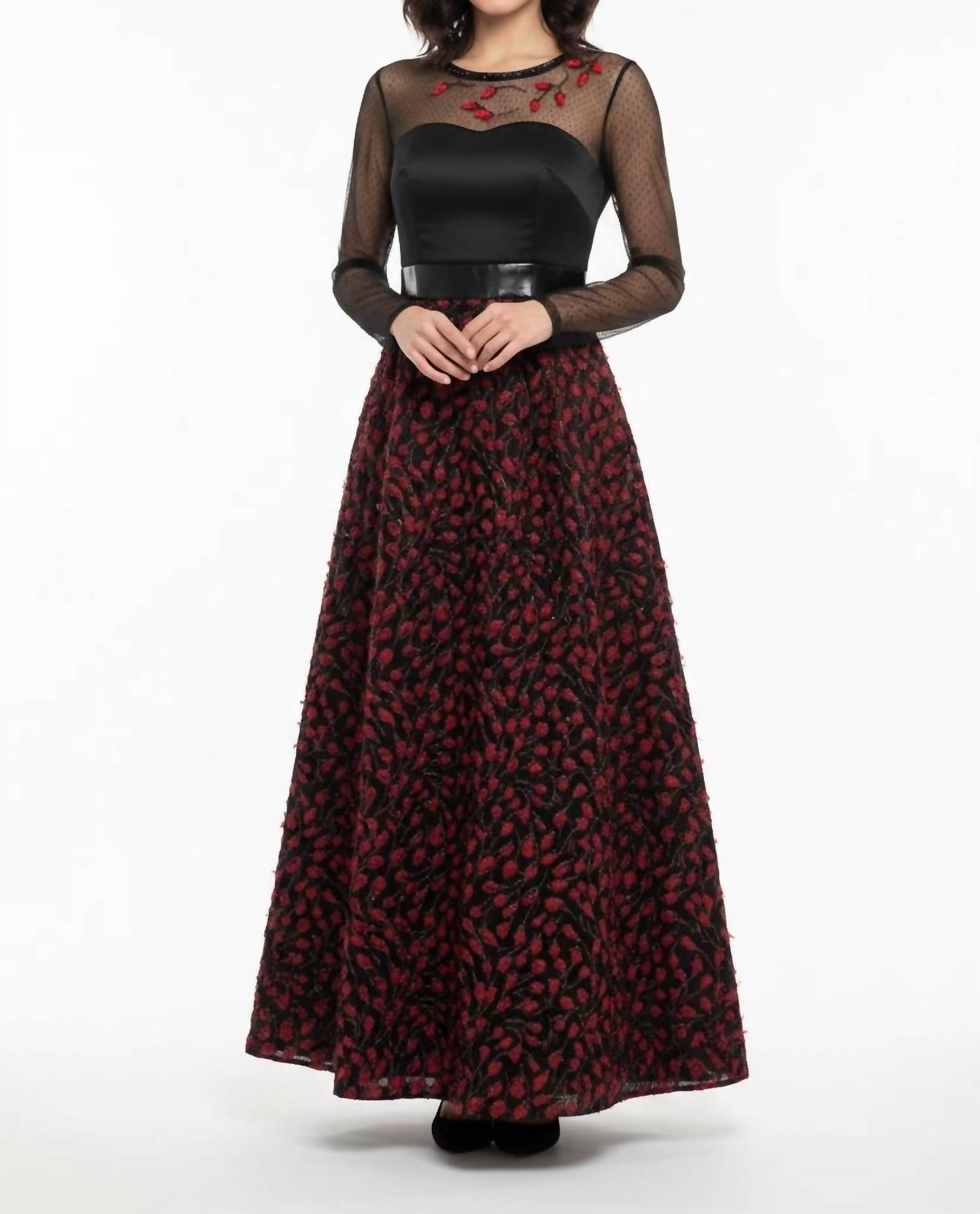 Cristiano Burani - Lace Evening Maxi Dress
