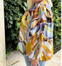 Marie Oliver - Harly 3/4 Sleeve Crew Neck Top - Plus