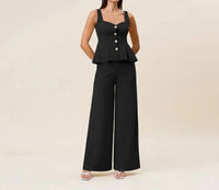 Able - Sweetheart Neck Flare Top