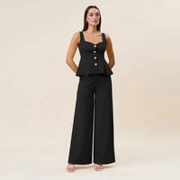 Able - Sweetheart Neck Flare Top