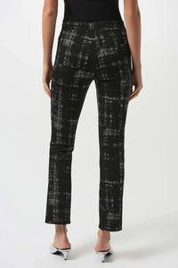Joseph Ribkoff - Plaid Pull On Pant