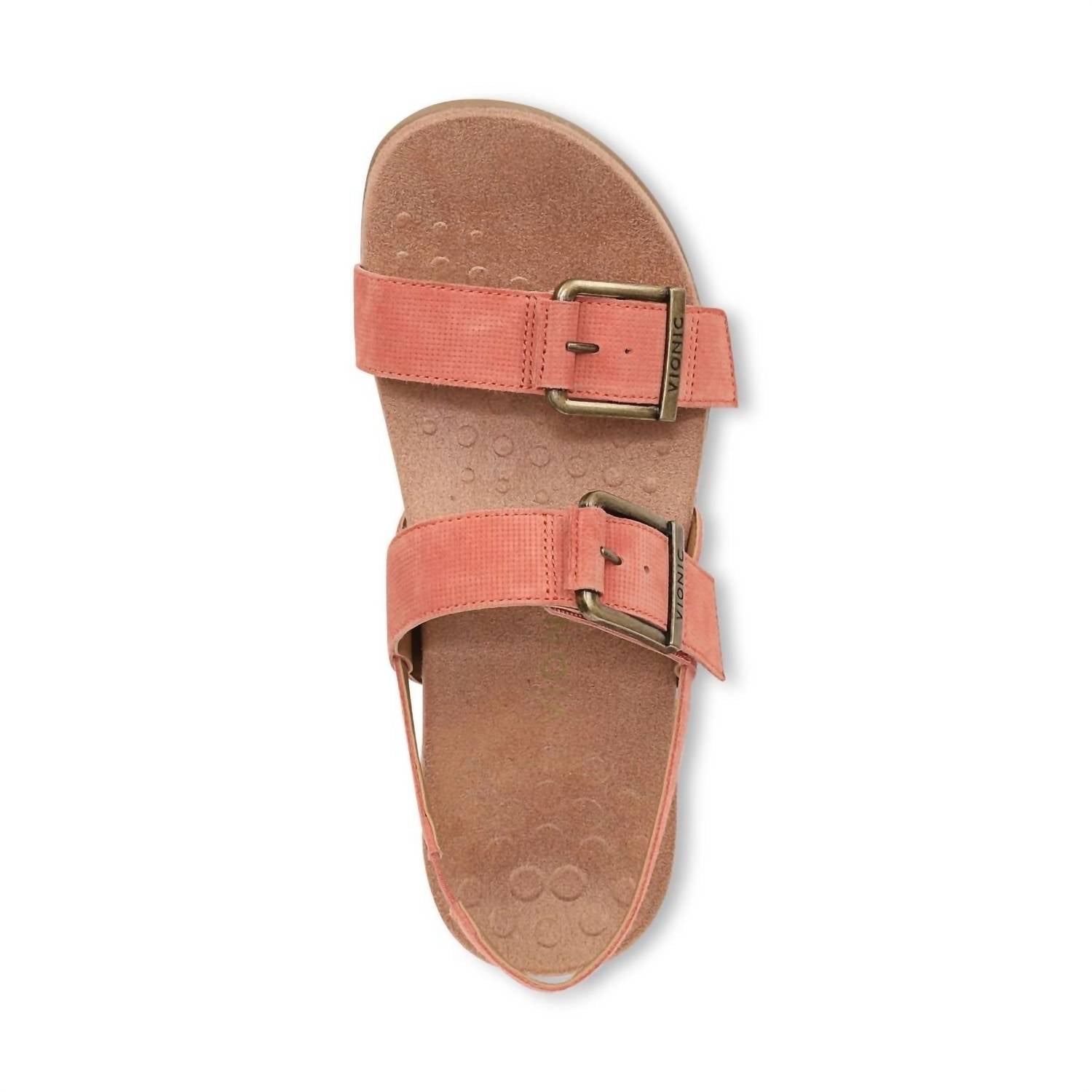VIONIC WOMEN'S REESE SANDALS in brandy - women's sandal - view 4