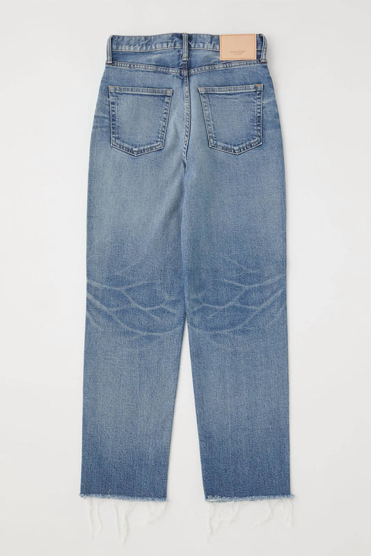 Moussy - Women's Evelyn Cropped Straight-high Rise Jeans