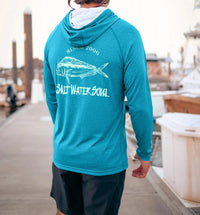 Salt Water Soul - Men's Tarpon Classic Performance Hoodie