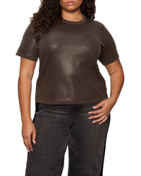 Sanctuary Sparkle Sequin Sweater in ink 4 - women's sweater
