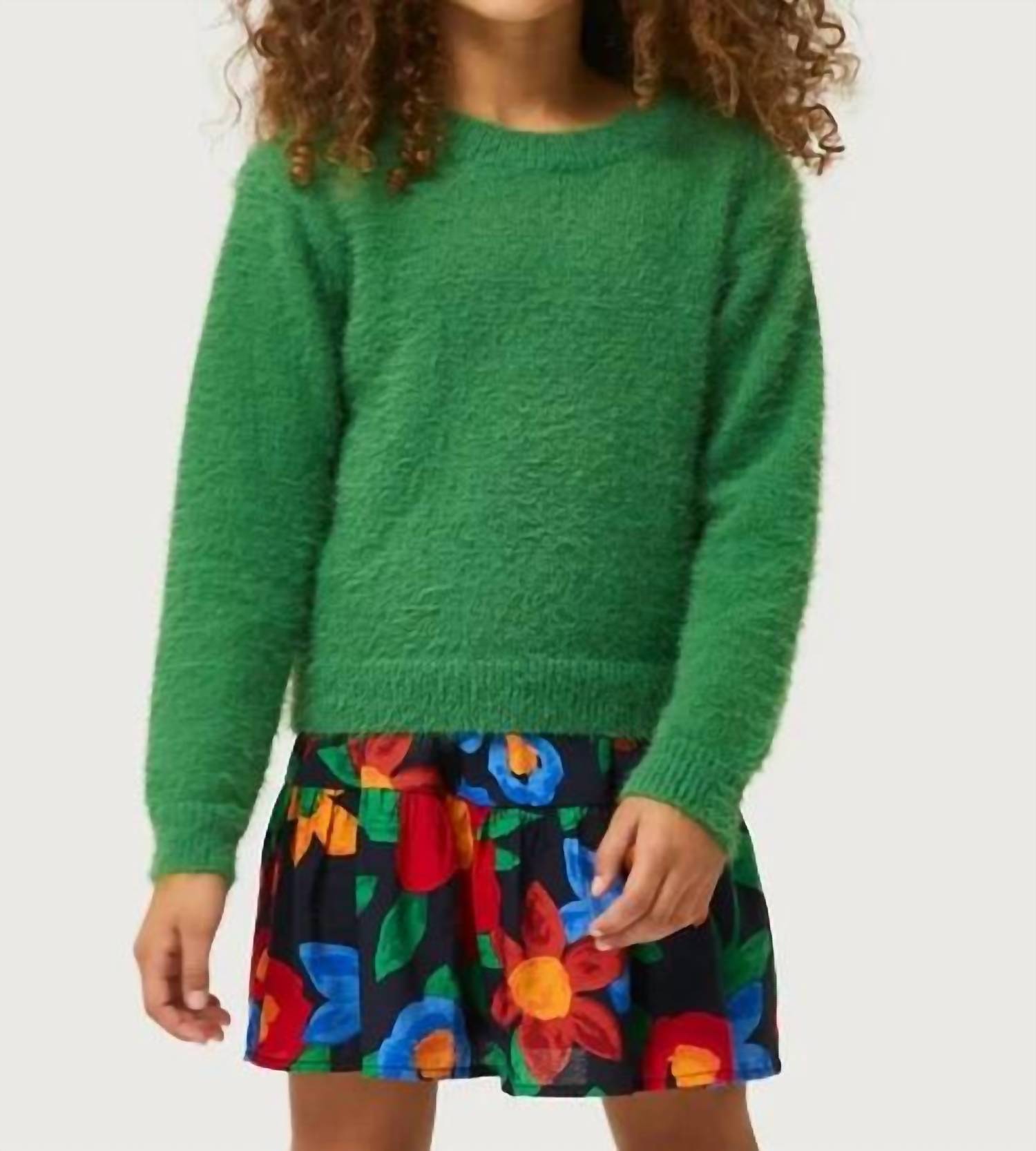 Compania Fantastica - Girls Bright Floral Skirt