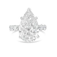 Diana M Jewels - Women's Pear & Round Lab-Grown Diamond Fashion Ring (5.00 Ct) - Statement