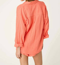 Pj Salvage - Sea You In Capri Long Sleeve Top