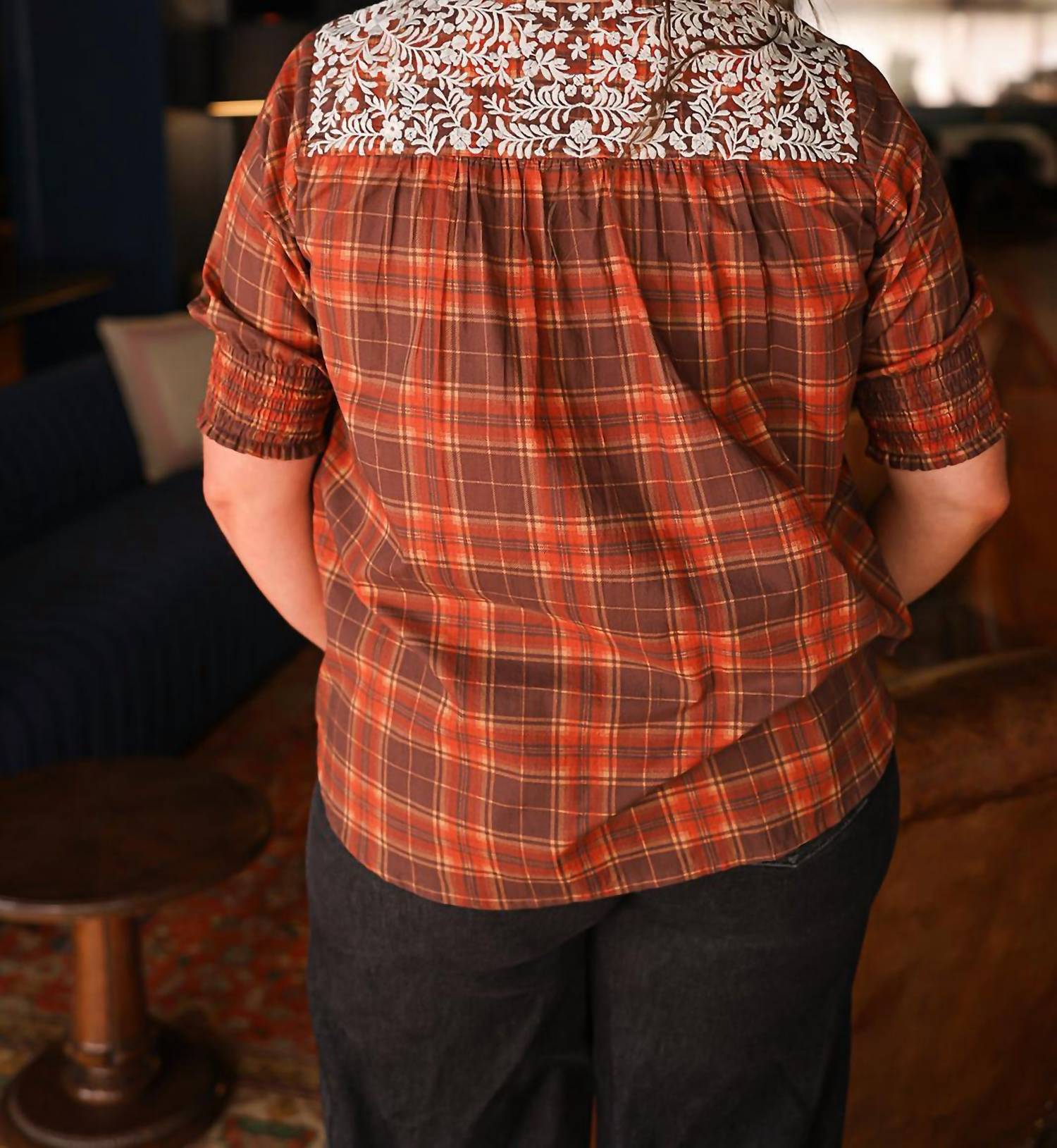 Layerz Clothing - Grace Embroidered Top