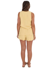 Very J - Simple Days Linen Two Piece Set