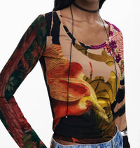 Desigual - Japon Lacroix Scoopneck Shirt