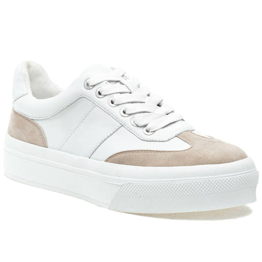 WOMEN'S GABBIE NAPPA SUEDE SNEAKER