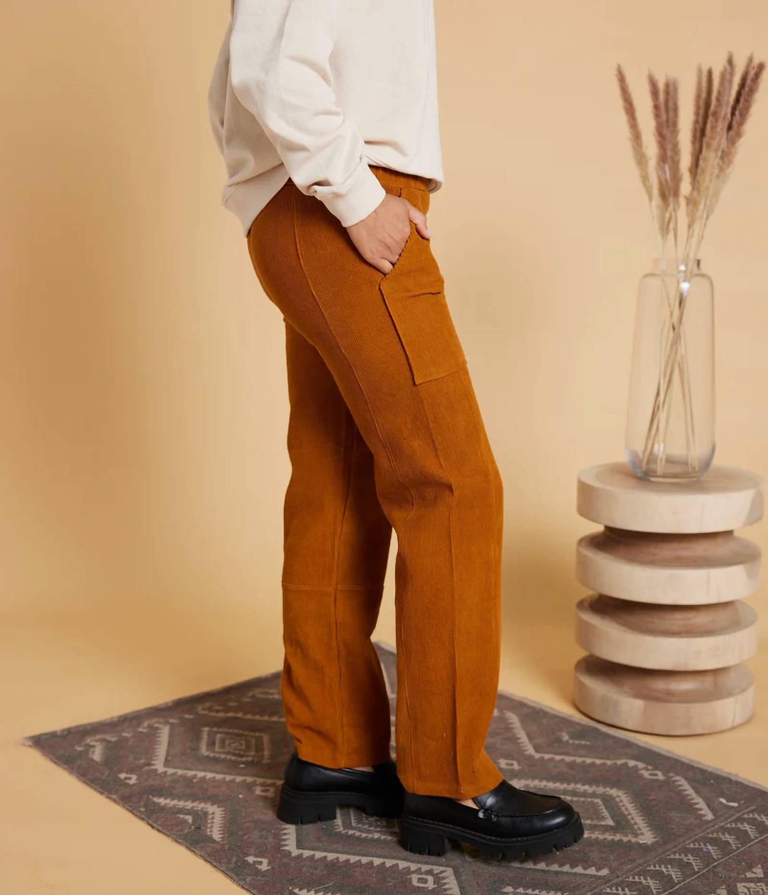 Known Supply - Organic Corduroy Straight Leg Pant