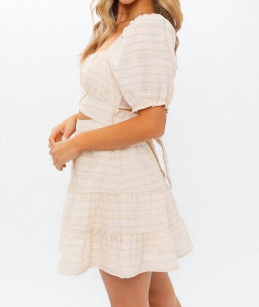 Le Lis - Mora Cutout Tie Back Dress