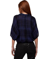 Bella Dahl - flowy tie waist shirt