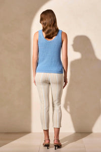 Tribal - Scoop Neck Crochet Tank