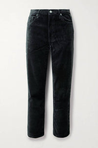 Frame - Women's Le Sleek Straight Velveteen Pants
