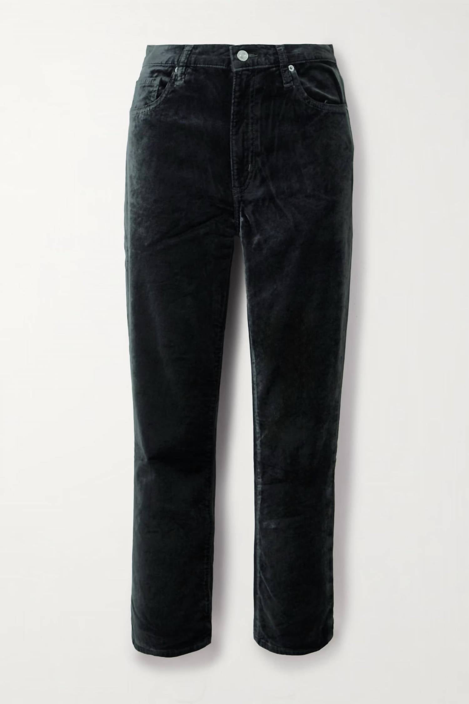 Frame - Women's Le Sleek Straight Velveteen Pants