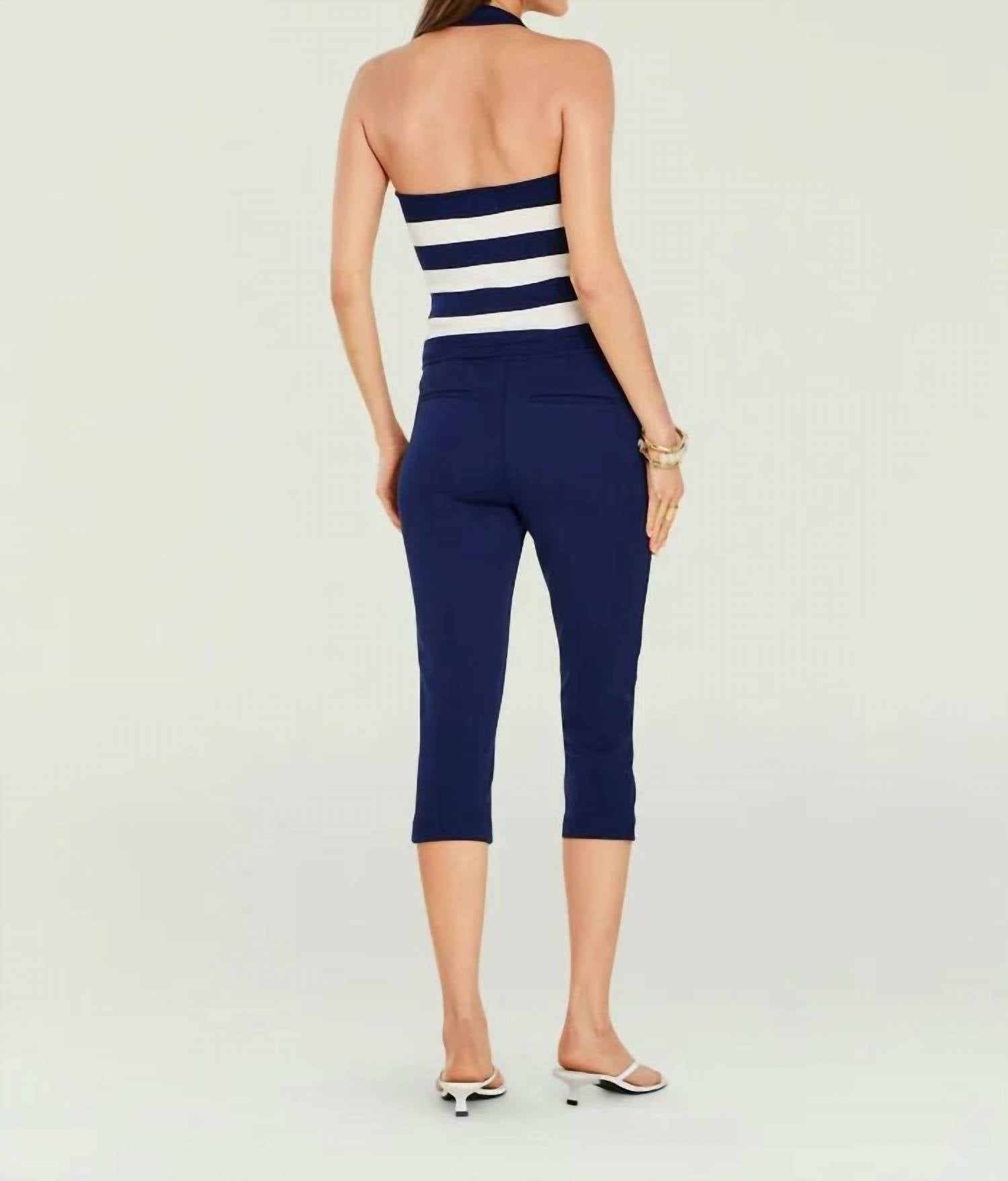 Ser.O.Ya - Danie Scoop Neck Stripe Tank Top