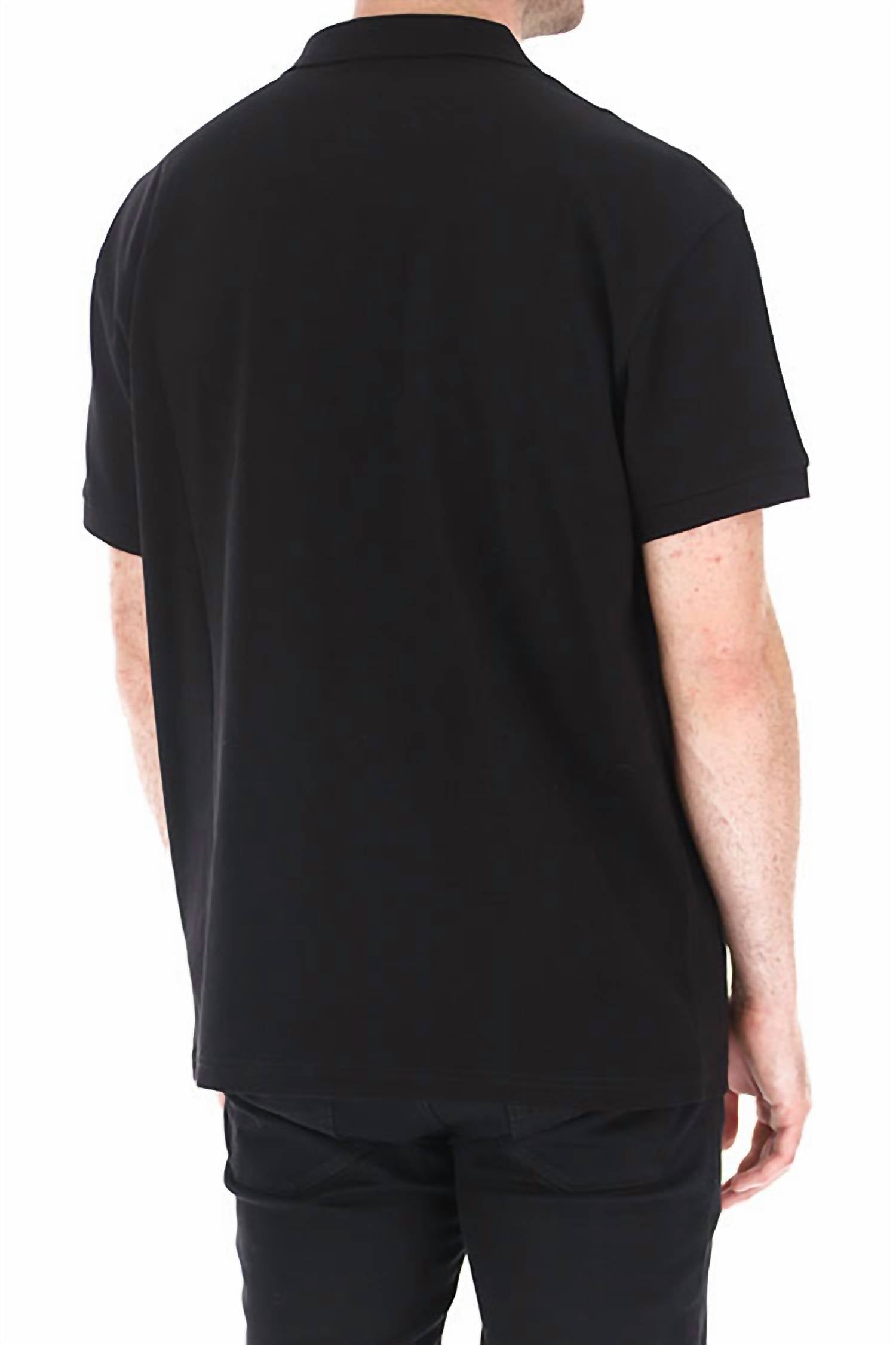 Pique Logo Polo Short Sleeve T-Shirt