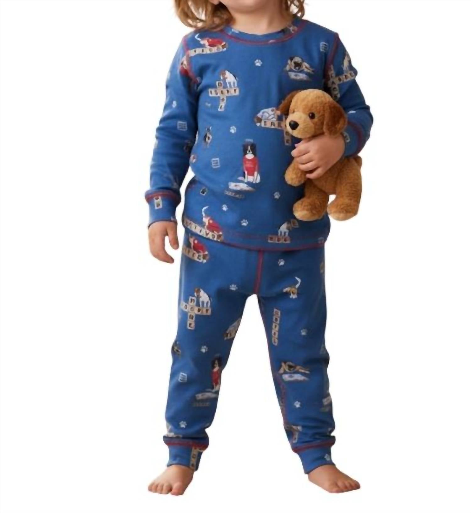 Pj Salvage - Kid's Love Leo Rescue Pajama Set
