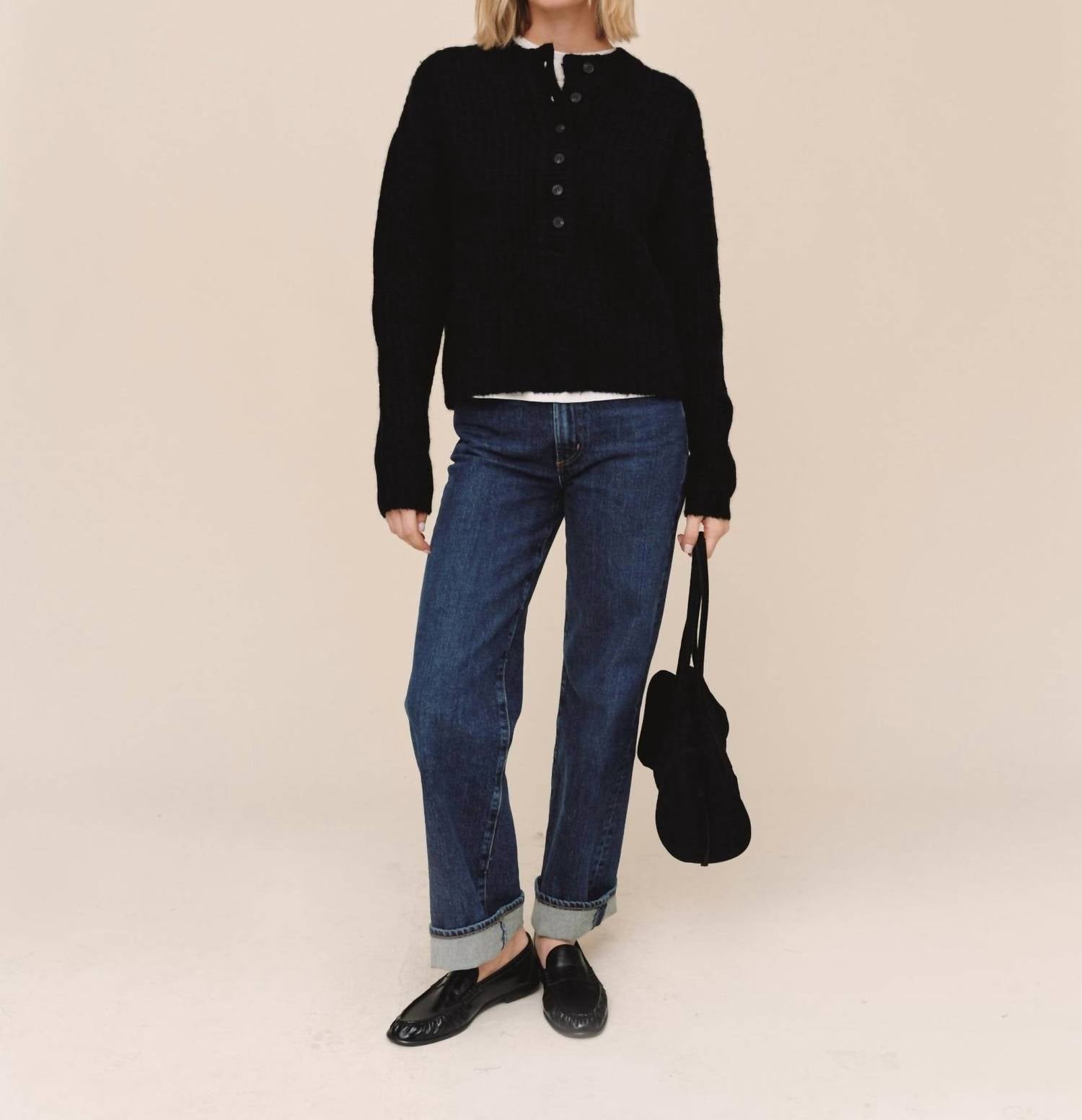 Bella Dahl - Button Placket Pullover Sweater