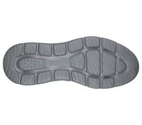 Skechers Men's Go Walk Stretch Fit-adaptor Shoes in black yellow - men's sneaker - alternate view