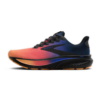 BROOKS Men's Ghost 17 Running Shoe in 434 night blue papaya - men's shoe - alternate view