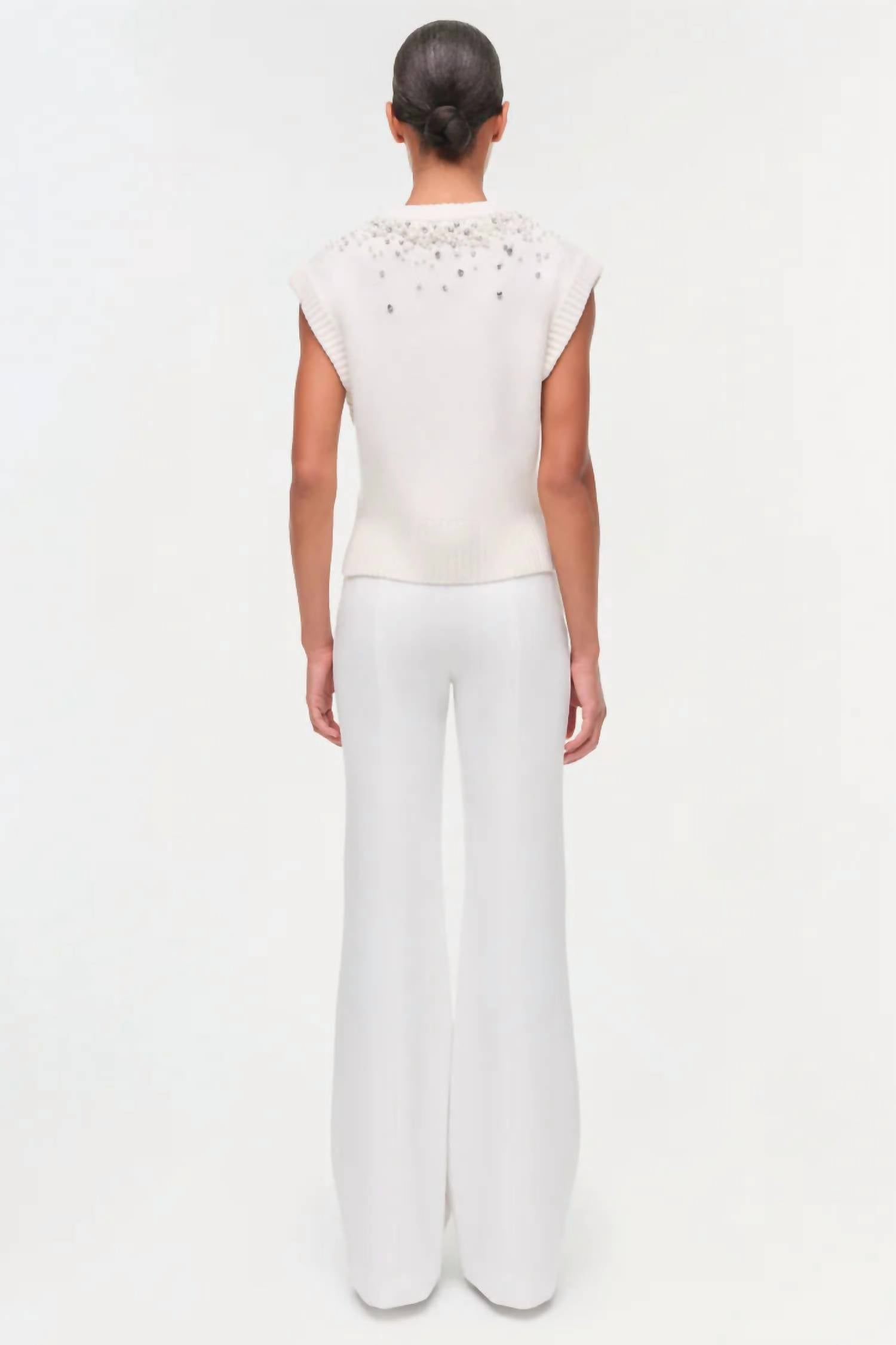 Jonathan Simkhai - Candra Embellished Knit Vest