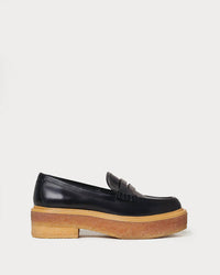 Loeffler Randall - WOMEN'S RIKKI BLACK PLATFORM LOAFER