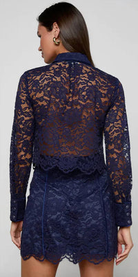 L'Agence - Roelle Lace Blouse